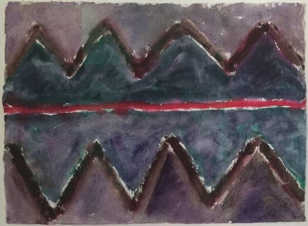 Untitled (Red Line)