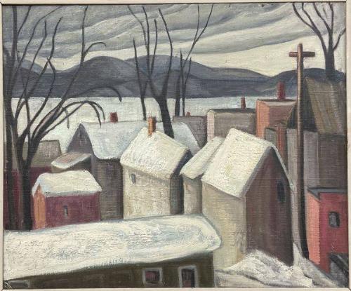 Houses in Winter