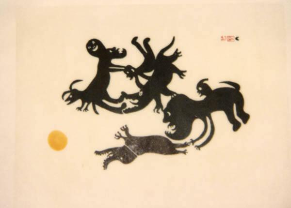 Spirits Reaching for Moon