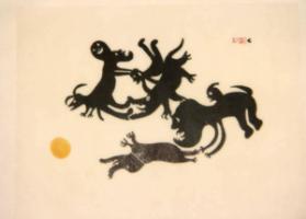 Spirits Reaching for Moon