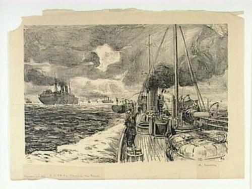 Convoy at Sea