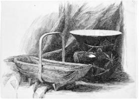 Still Life - Basket and Vase