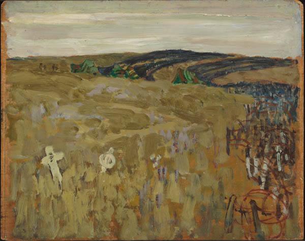 Field With Crosses -- France