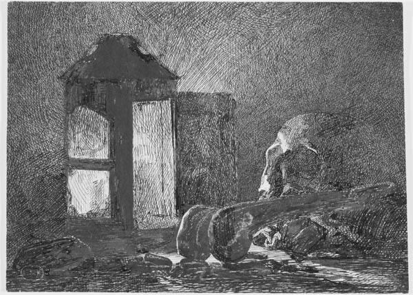 Still Life - Skull and Lantern