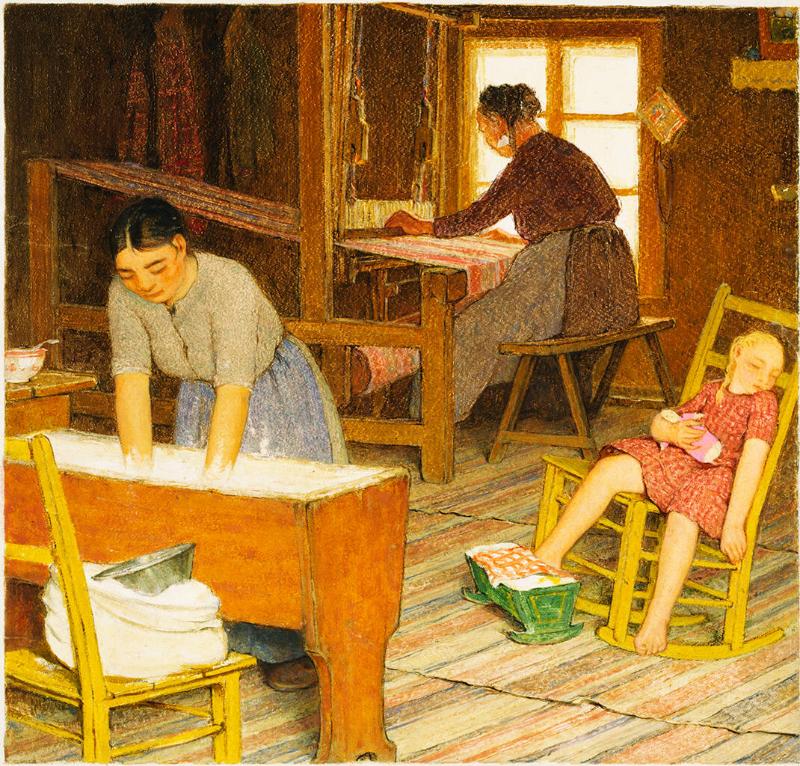 Baking and Weaving
