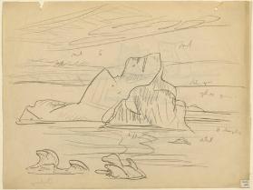 Untitled (icebergs) (R); Icebergs (V)