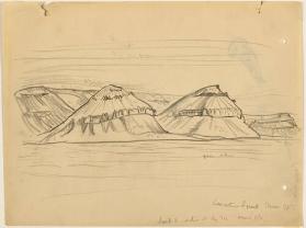 Lancaster Sound Devon Island (R); Untitled (two figures) (V)