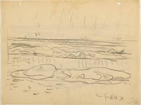 Near Griffith Id. (R); Untitled (Griffith Island) (V)