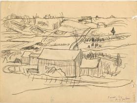 Farm, Que. (R); Untitled (farm) (V)