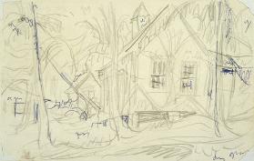 Untitled (cottages, trees - Tobago?)