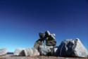 Inuksuviniq (remains of a very old inuksuk) between Kiattuuq and Itilliarjuk. 
Southwest Baffi…