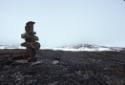 An inunnguaq on a small island at Itilliarjuk.
Southwest Baffin Island, Nunavut, 1995

The N…
